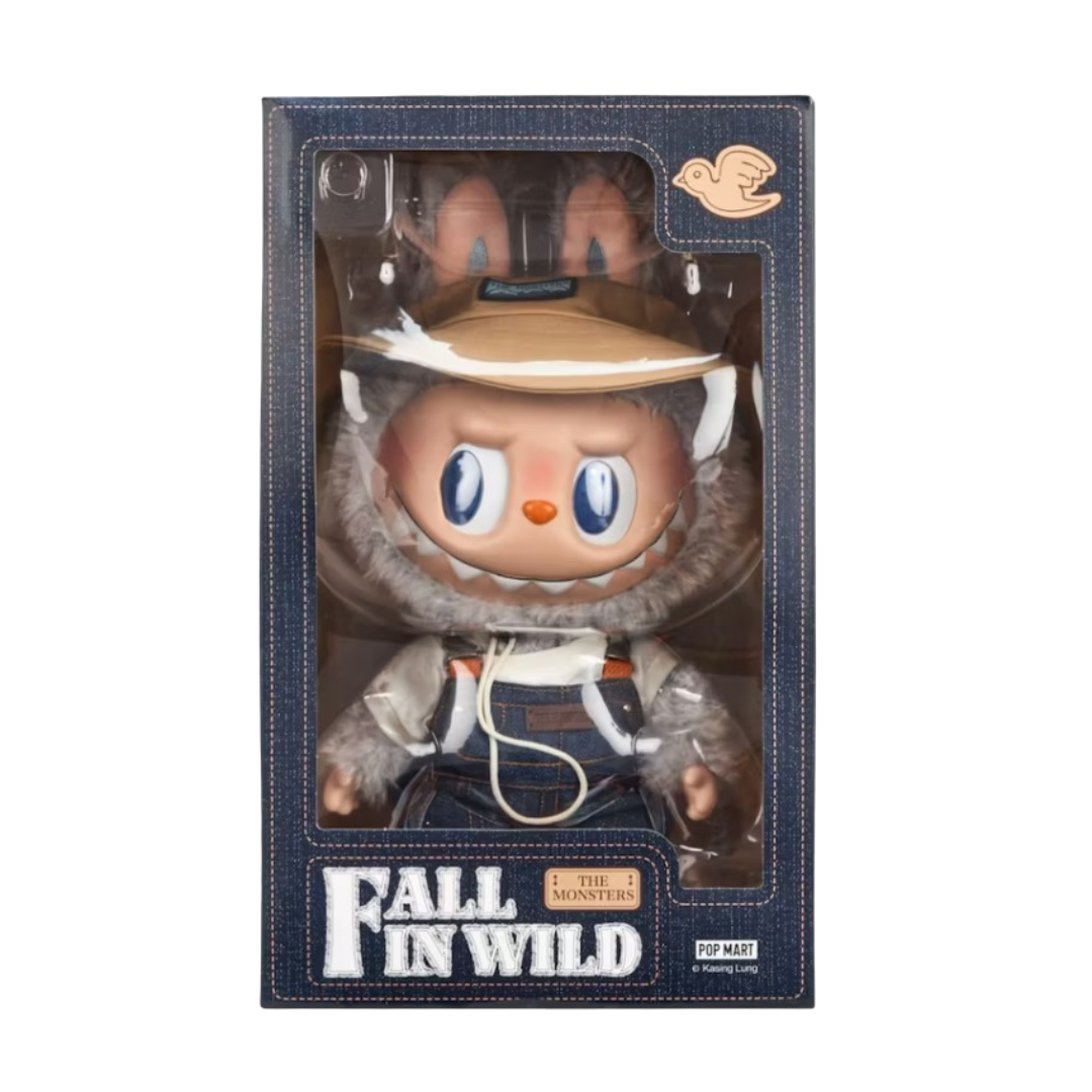 Pop Mart LABUBU The Monsters Fall In Wild Vinyl Plush Doll Big