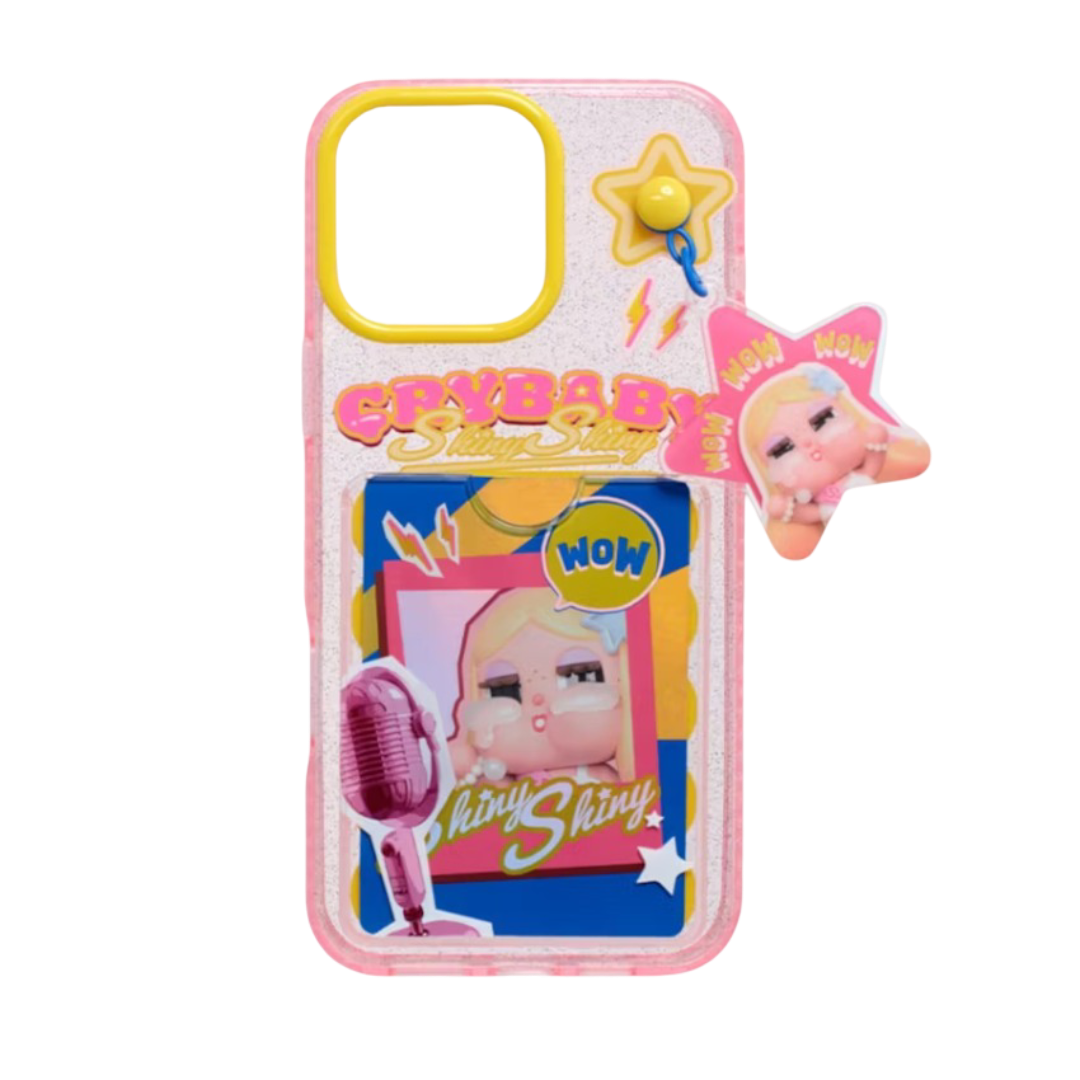 CRYBABY SHINY SHINY Series-Phone Case for iPhone 15 Pro Max