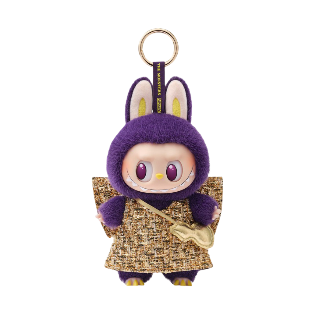 Labubu × Pronuncia - Tarjeta colgante de vinilo de peluche Wings Of Fortune