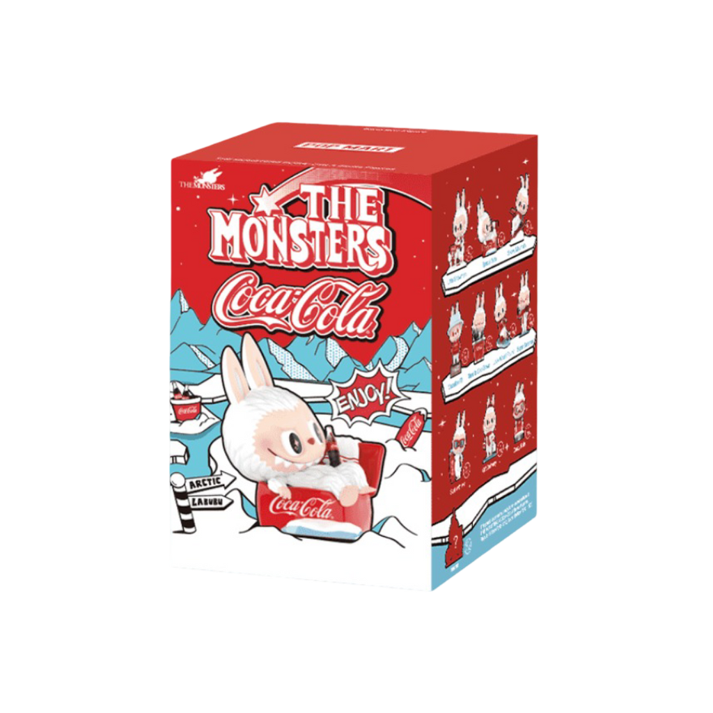 Figuras de la serie Monsters Coca-Cola en caja individual