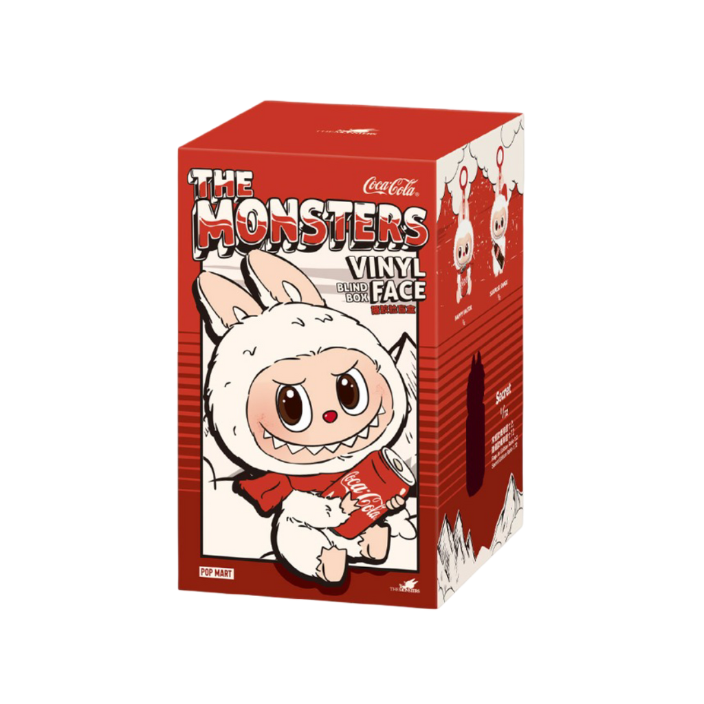 Figuras de la serie Coca-Cola The Monsters de Pop Mart en caja individual