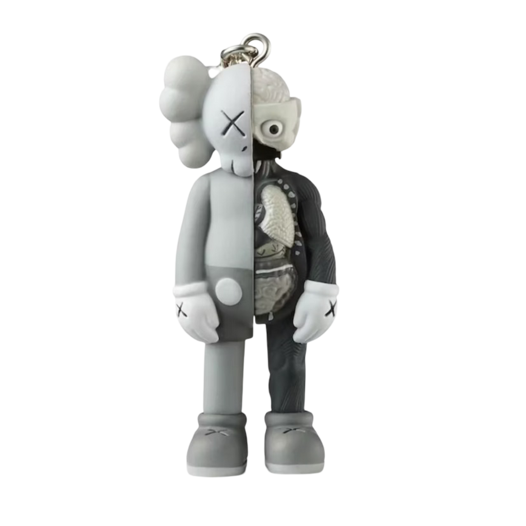 Llavero gris de acompañante desollado de KAWS Tokio (2021)