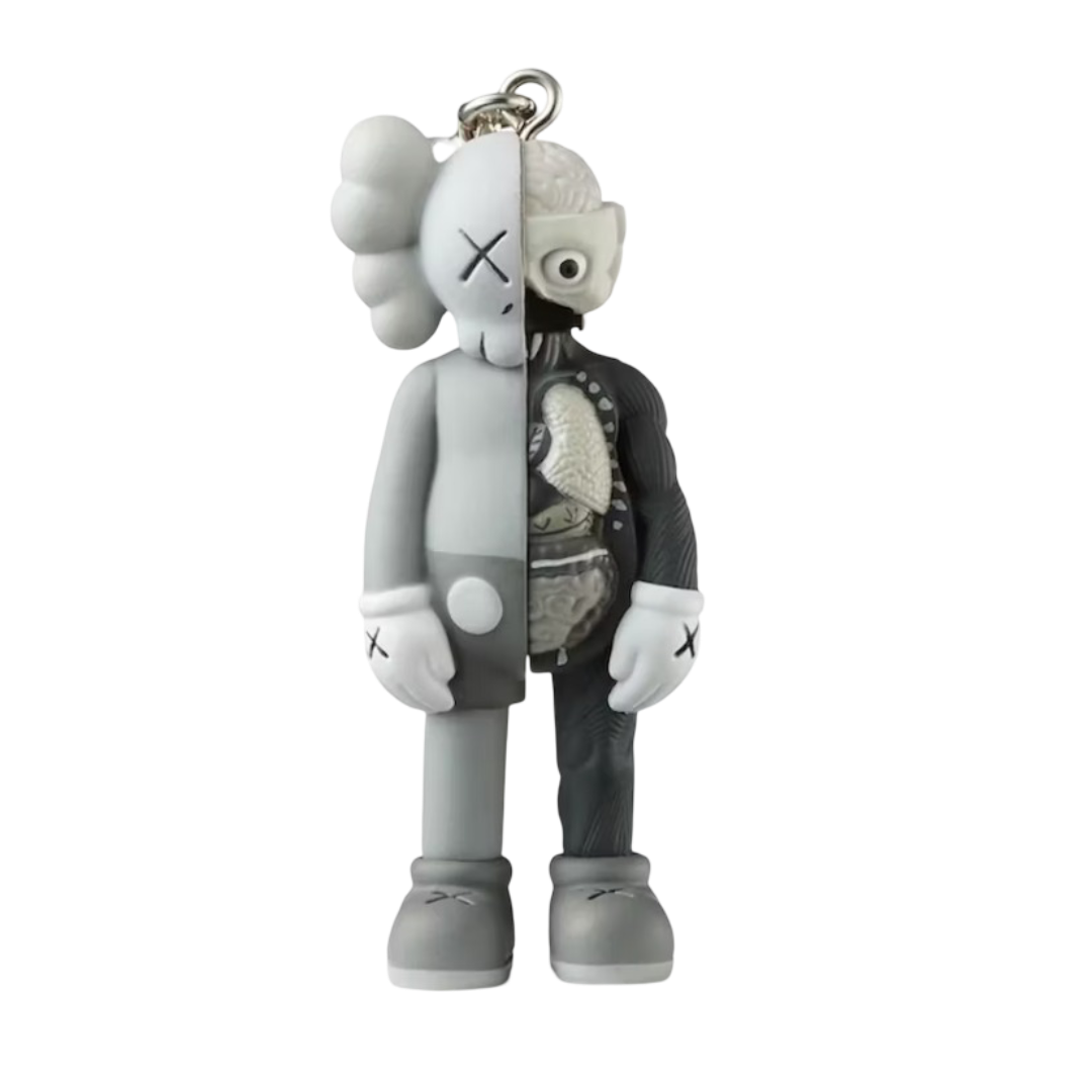 KAWS Tokyo First Flayed Companion Keychain Gray (2021)