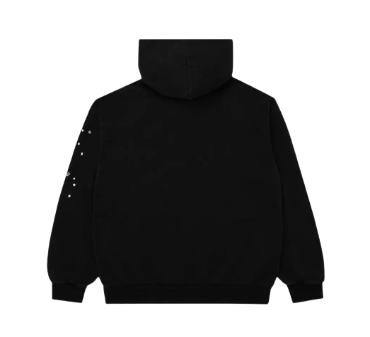 Sp5der I Heart SP5 Hoodie Black