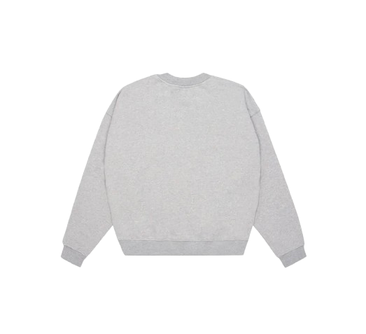 Sp5der Varsity Web Crewneck Heather Grey