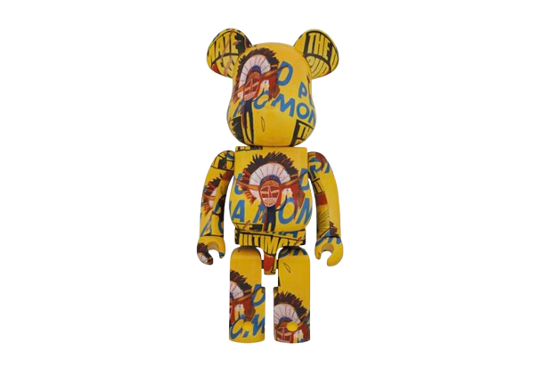 Bearbrick Andy Warhol x Jean-Michel Basquiat #3 1000%