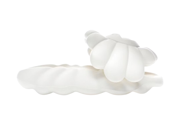 Takashi Murakami Ohana Full-Bloom Slide Star White