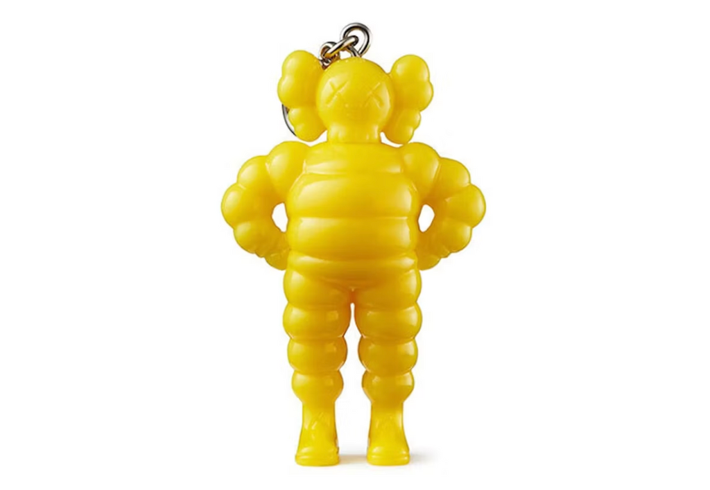 KAWS Tokyo First Chum Keychain Yellow