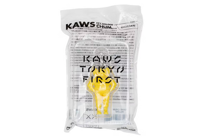 KAWS Tokyo First Chum Keychain Yellow