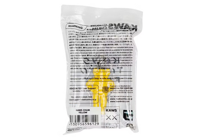 KAWS Tokyo First Chum Keychain Yellow