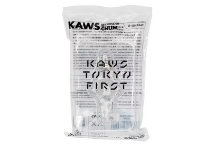 KAWS Tokyo First Chum Keychain Clear