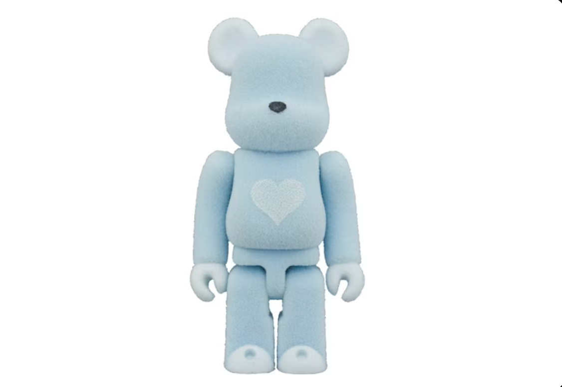 Bearbrick x Valmuer 100% y 400% Set Baby Blue