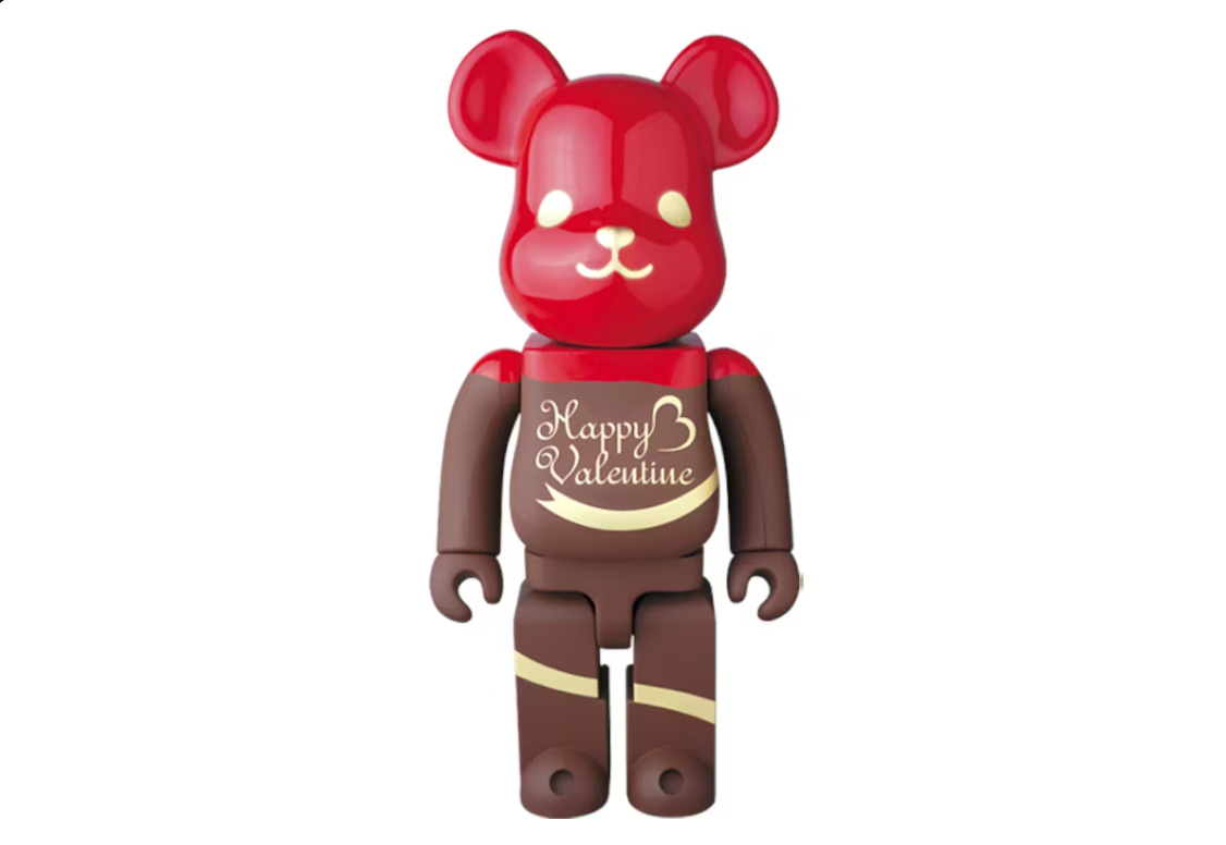 Bearbrick Valentine's Day Chocolate Framboise Ver. 400% Brown