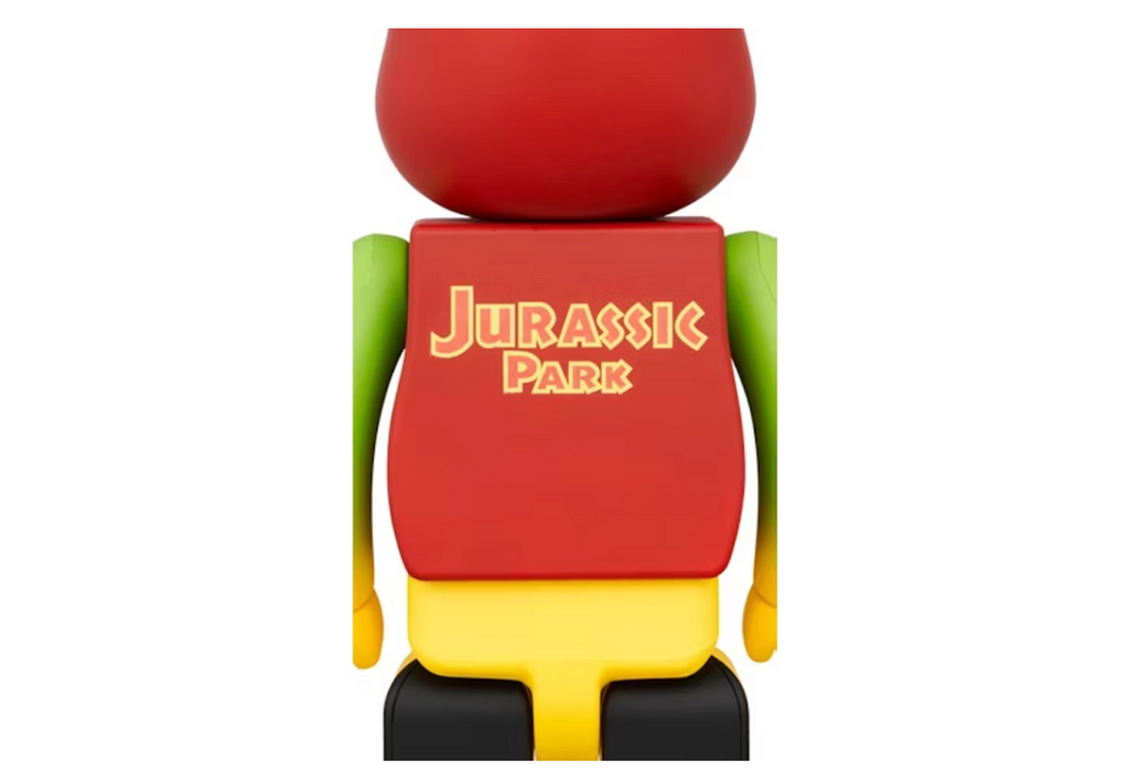 Bearbrick x Jurassic Park 100% & 400% Set