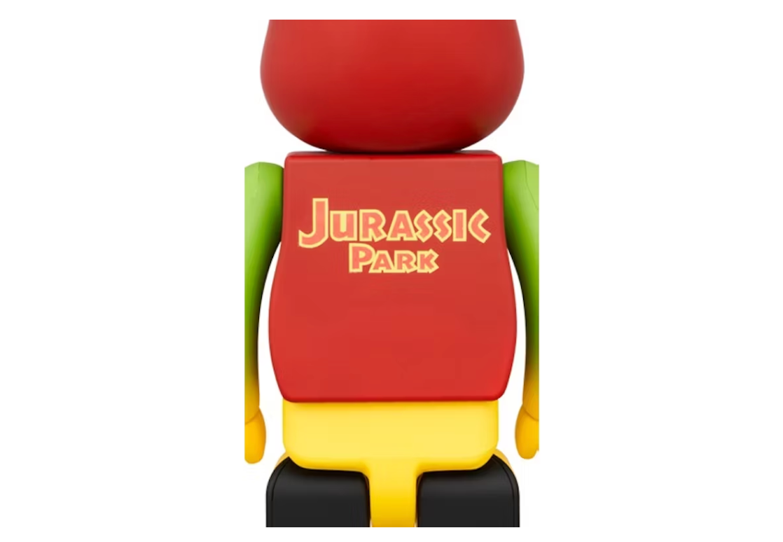 Bearbrick x Jurassic Park 100% & 400% Set