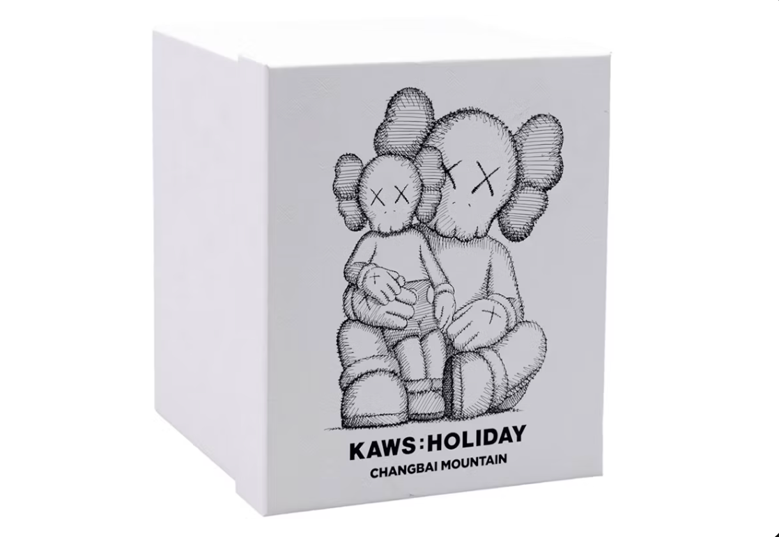 KAWS Holiday Changbai Mountain Vinyl Figure Black
