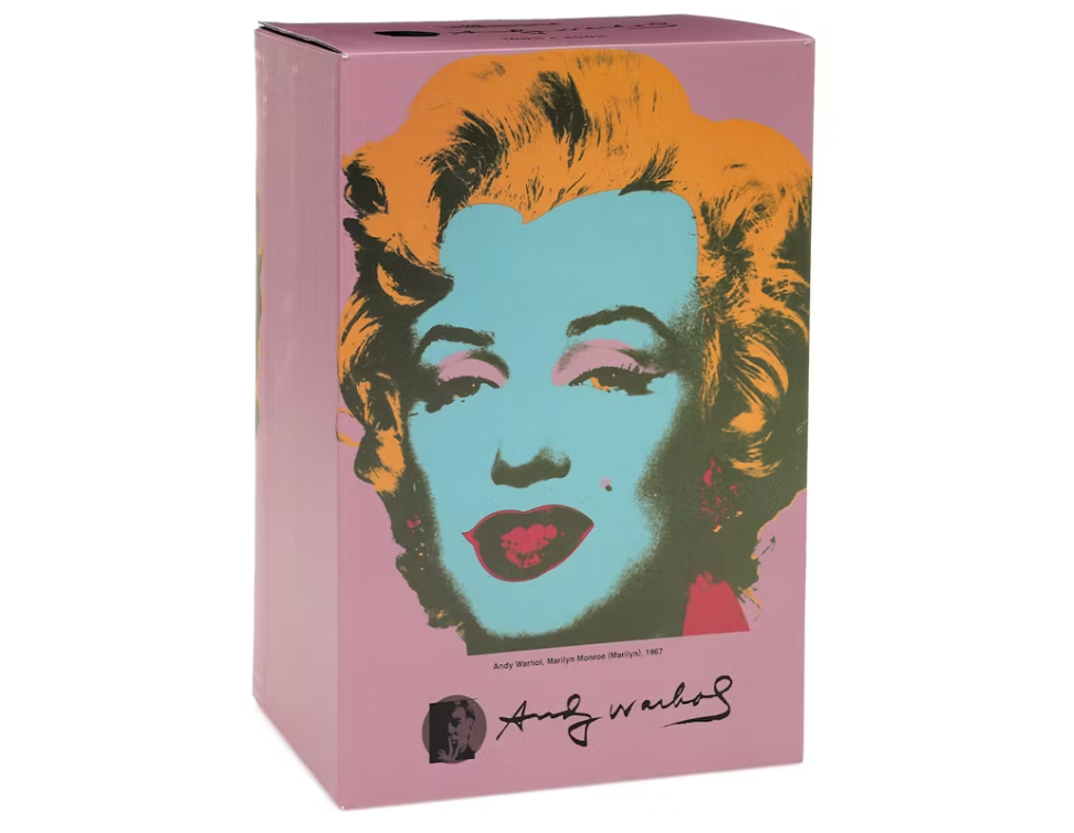 Set Bearbrick Andy Warhol Marilyn Monroe #2 100% & 400%