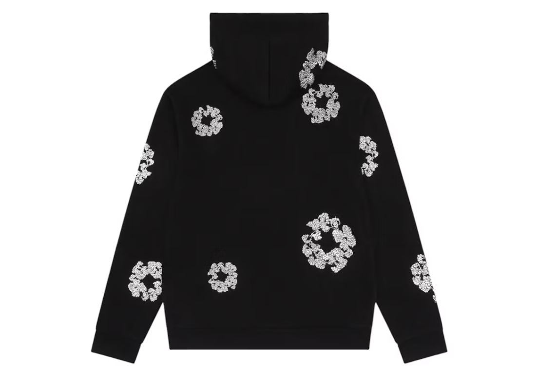 Denim Tears x Swarovski Black Zip Hoodie