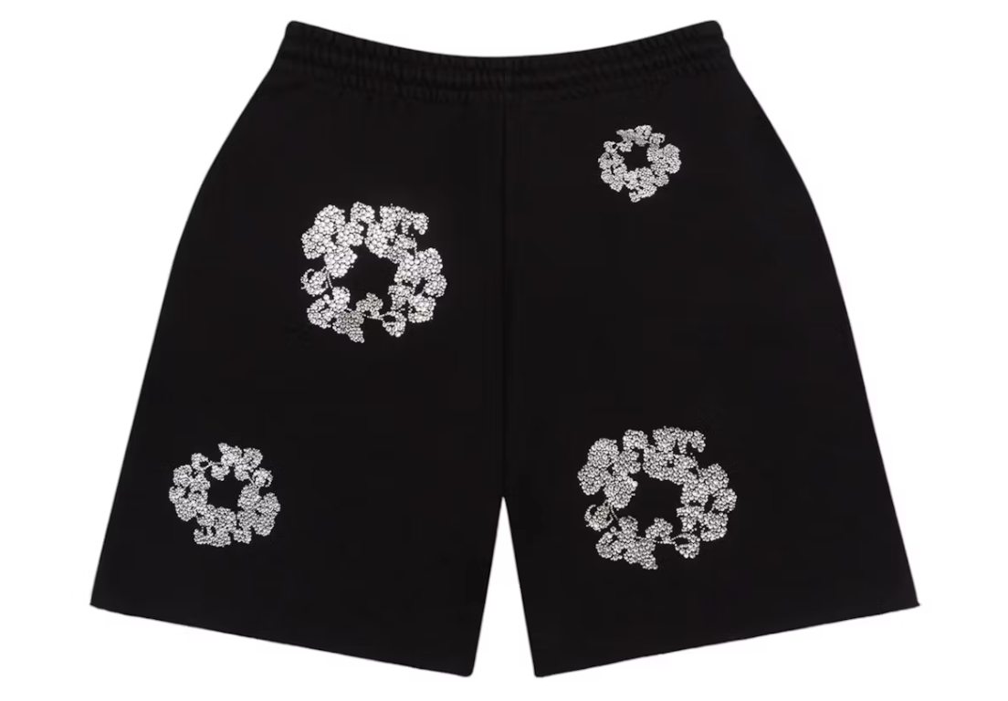 Denim Tears x Swarovski Black Shorts