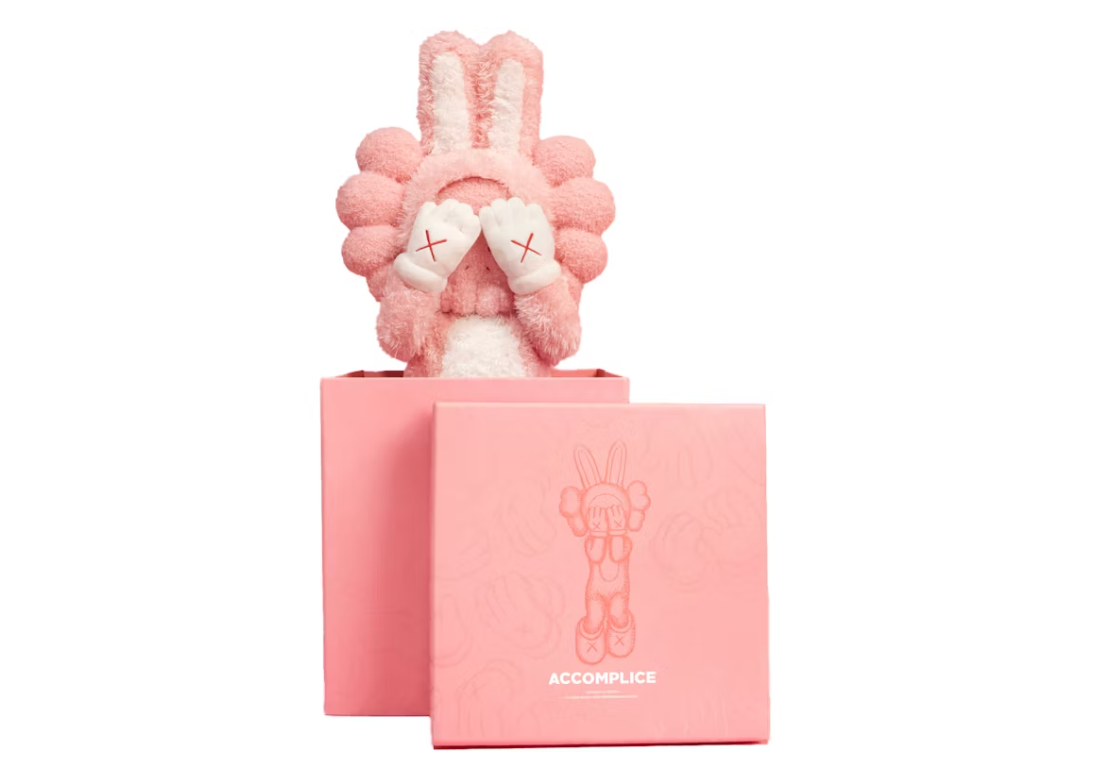 KAWS Accomplice Plush Pink (Edition of 2000)