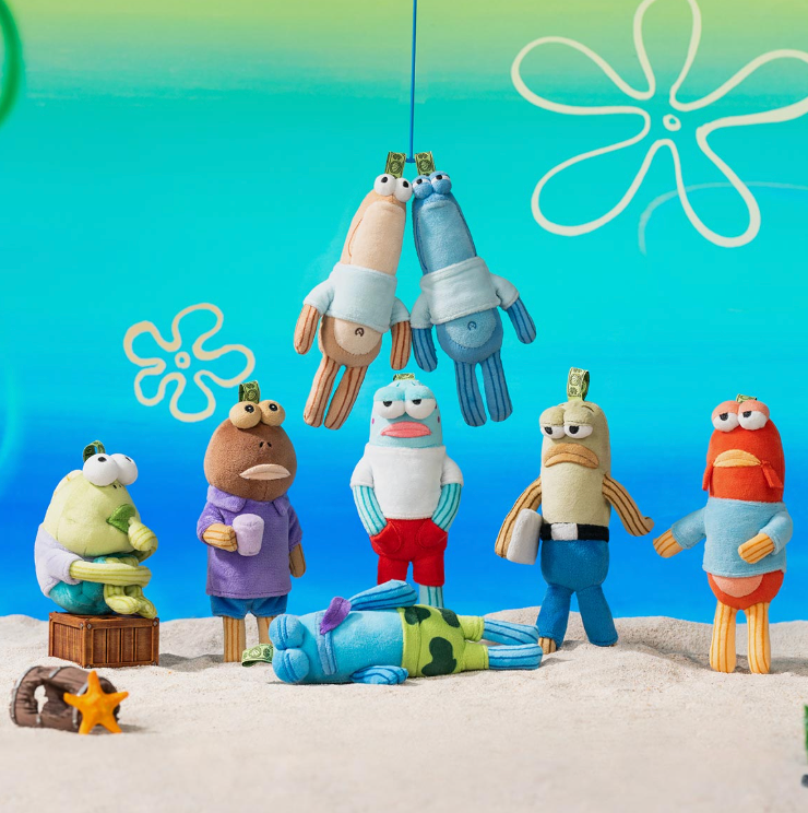 Bikini Bottom Buddies - Whimsical Plush