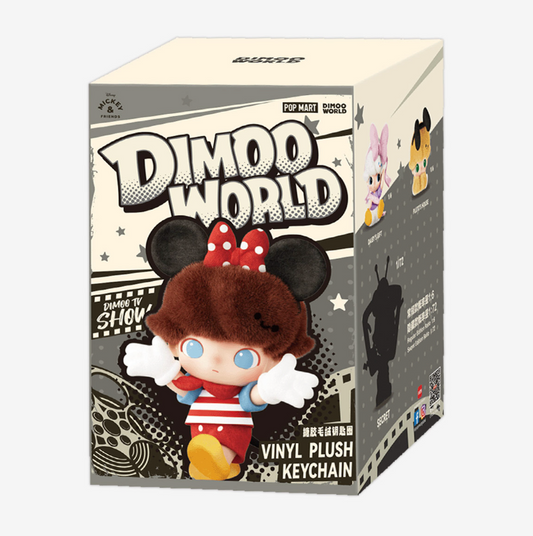 DIMOO WORLD × DISNEY Series-Vinyl Plush Keychain Blind Box
