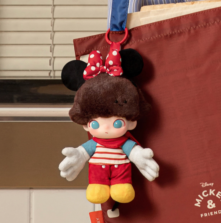 DIMOO WORLD × DISNEY Series-Vinyl Plush Keychain Blind Box
