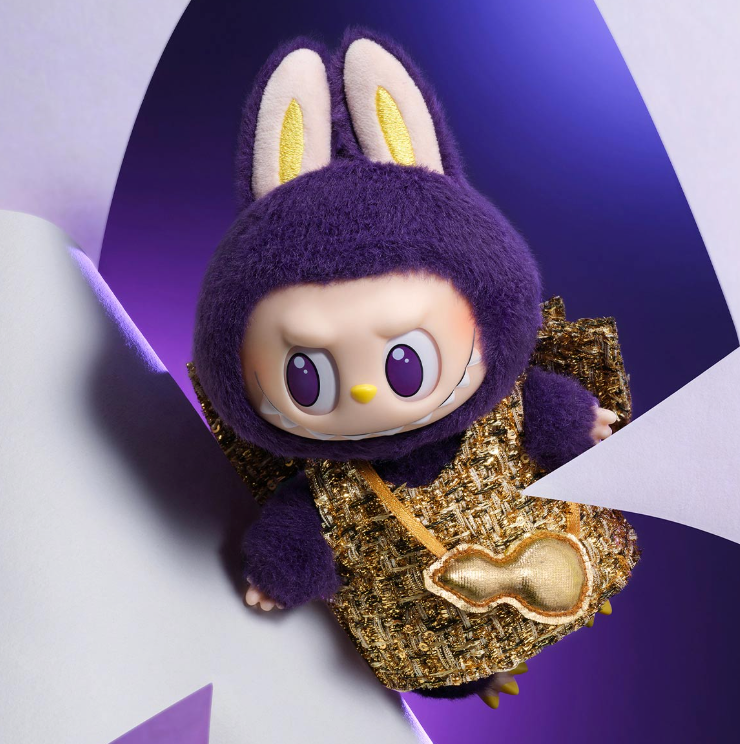 Labubu × Pronounce - Wings Of Fortune Vinyl Plush Hanging Card
