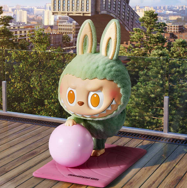 The Monsters Lazy Yoga Series Figures