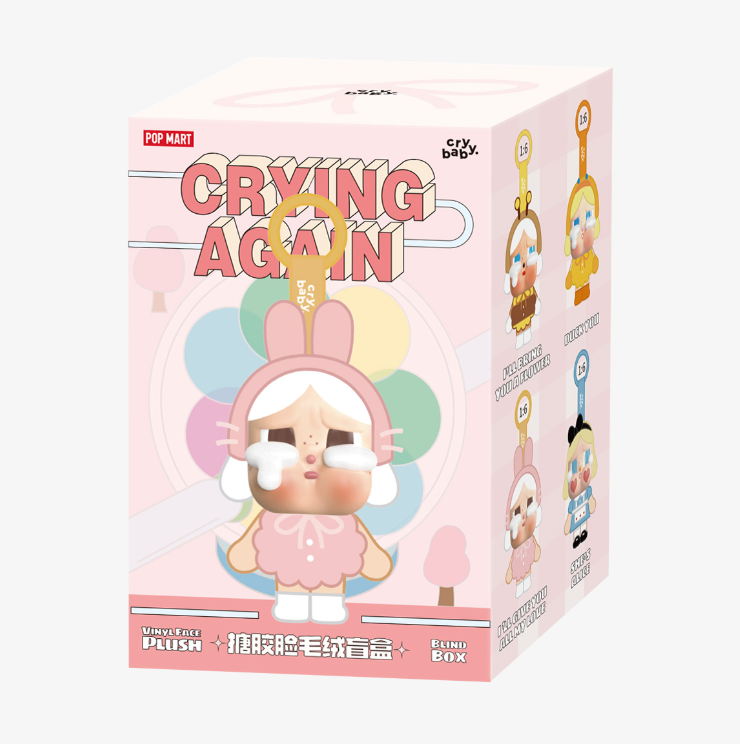 Crybaby Crying Again Series-Vinyl Face Plush Blind Box