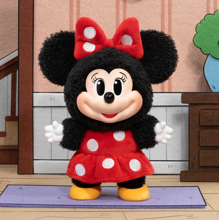 Mickey Family Cute Together Keychain Series Figures