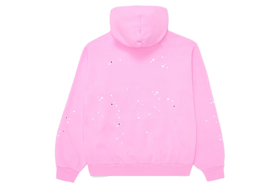 Sp5der Atlanta Hoodie Pink