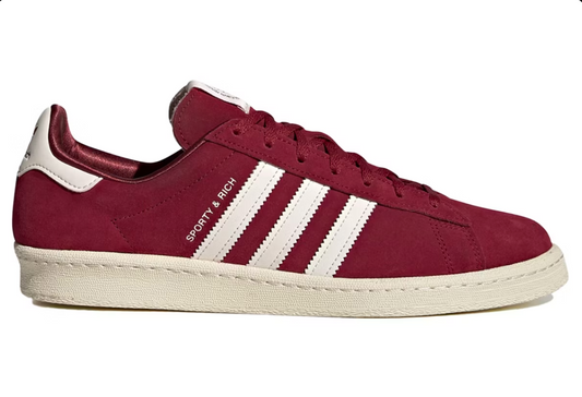 Adidas Campus 80s Sporty & Rich Merlot Cream