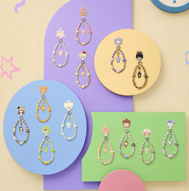 POP BEAN Pajama Party Mobile Phone Chain