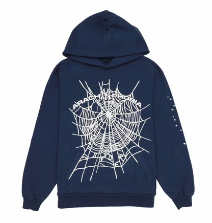 Sp5der Arach NY Phobia Hoodie Navy