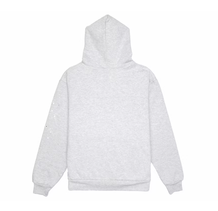 Sp5der Arach NY Phobia Hoodie Ash Grey