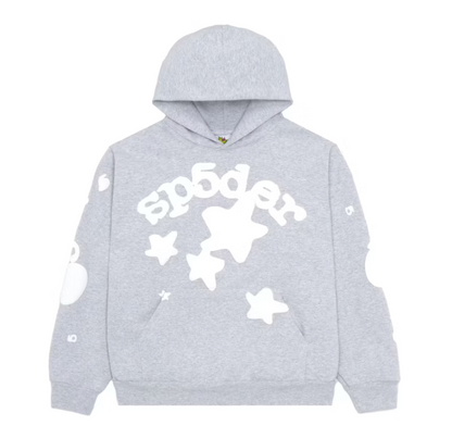 Sp5der Beluga Hoodie Heather Grey
