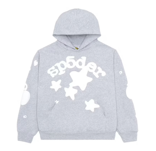 Sp5der Beluga Hoodie Heather Grey