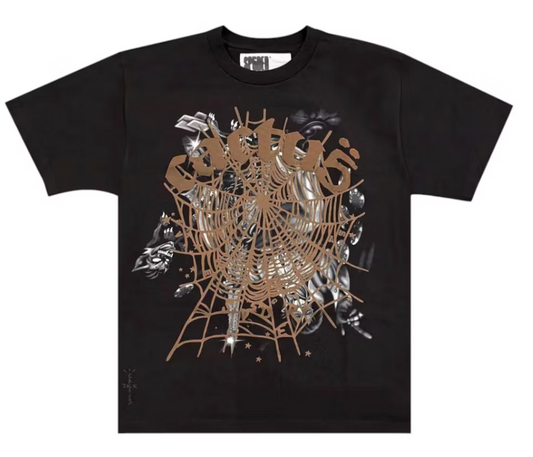 Sp5der x Travis Scott Cactus Jack Airbrush T-Shirt
