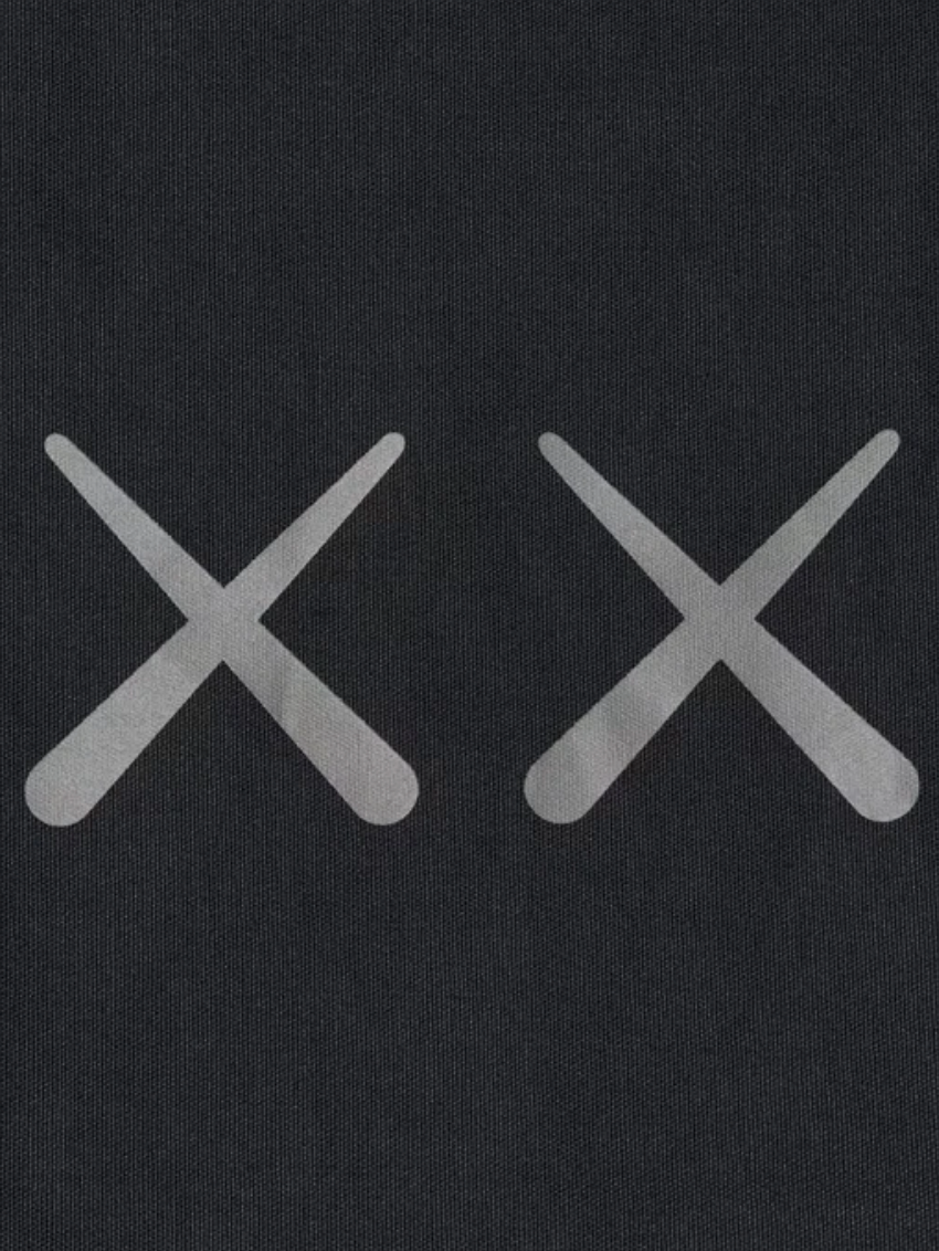 KAWS + WARHOL x Uniqlo 2WAY Tote Bag in Black