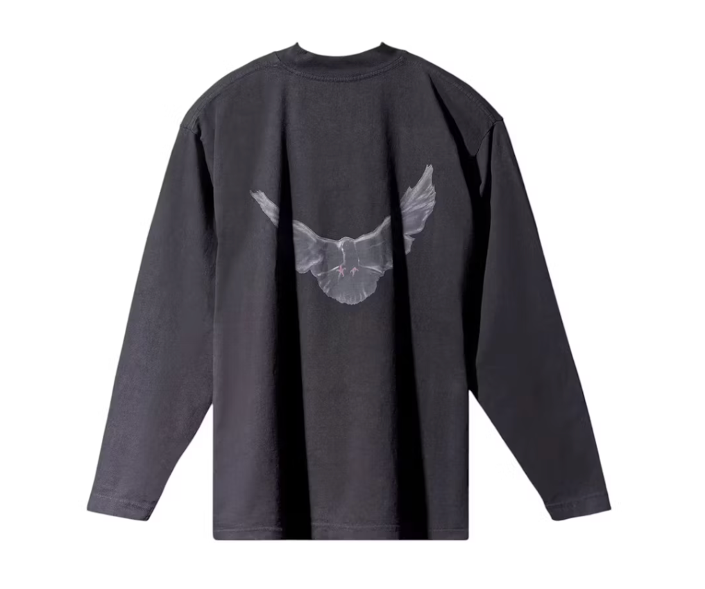 Yeezy Gap Engineered by Balenciaga Dove L/S Tee Dark Grey