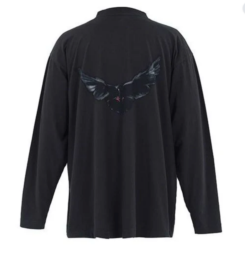 Yeezy Gap Engineered by Balenciaga Dove L/S Tee Black