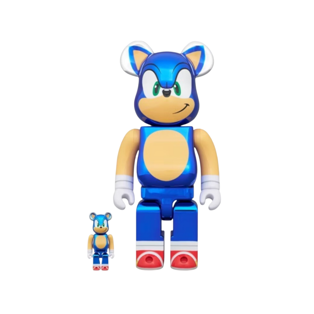 Bearbrick Sonic the Hedgehog 100% & 400% Set