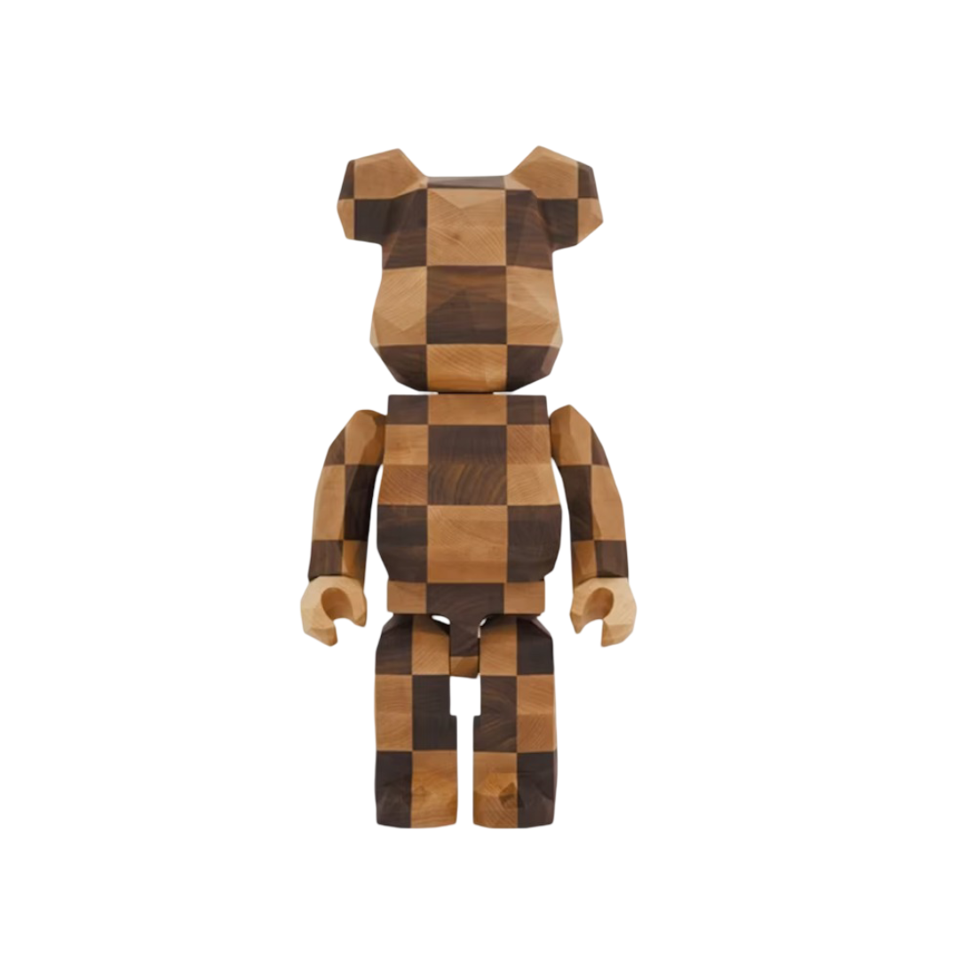 Bearbrick Karimoku fragment design 1000% polygon - Chess 1000%