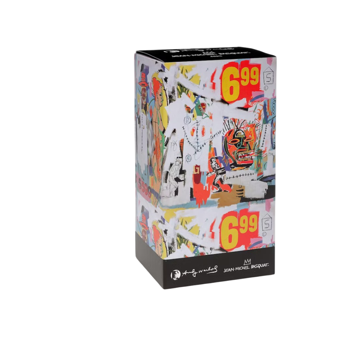 Bearbrick Andy Warhol x JEAN-MICHEL BASQUIAT #4 400%