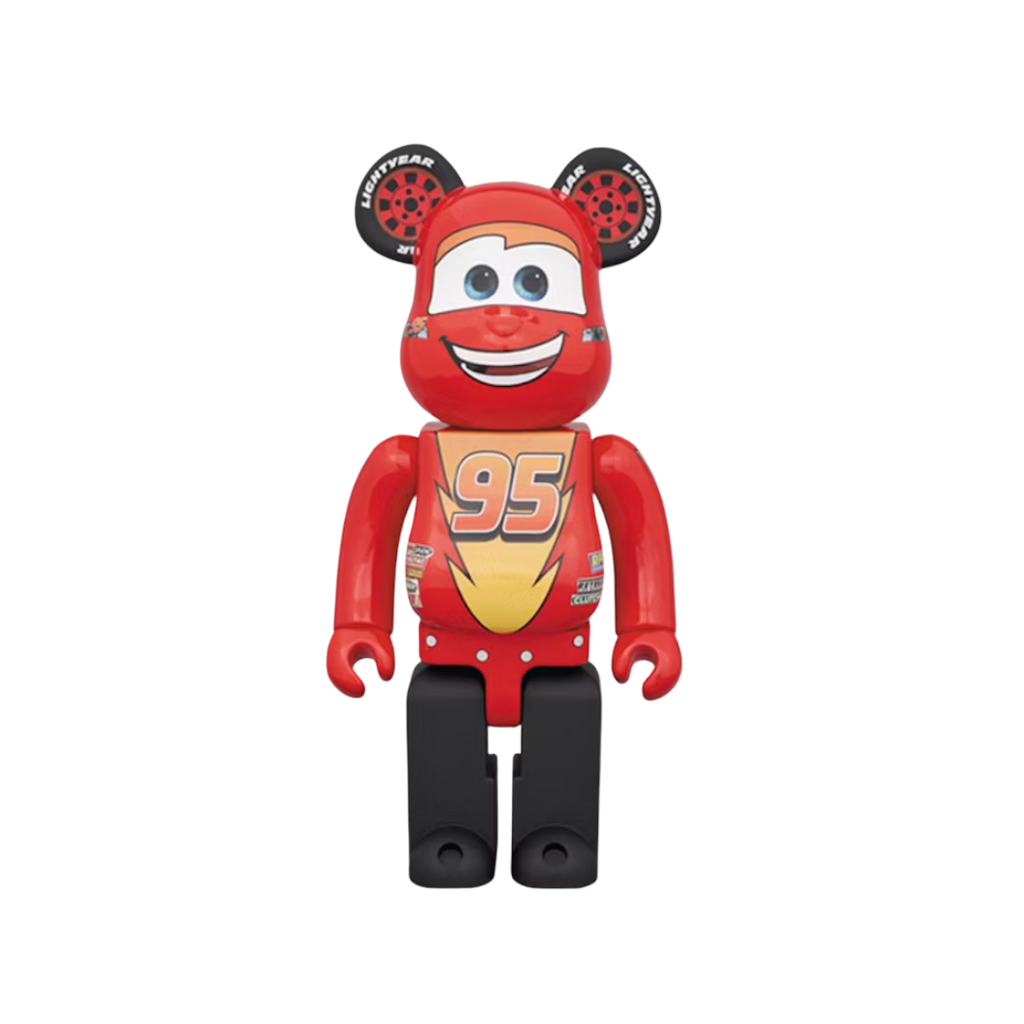 Bearbrick x Disney Pixar Rayo McQueen 1000%