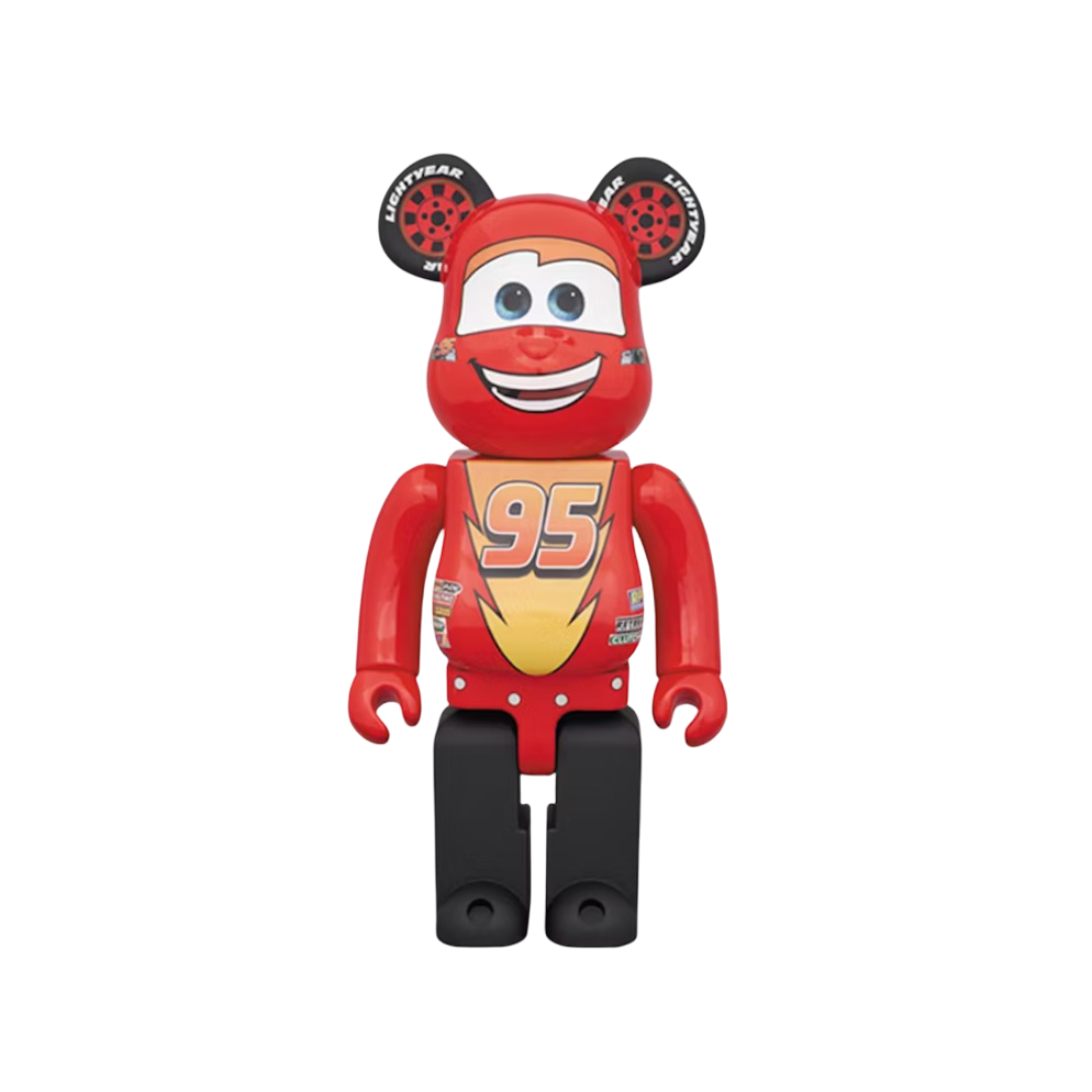 Bearbrick x Disney Pixar Lightning McQueen 1000%