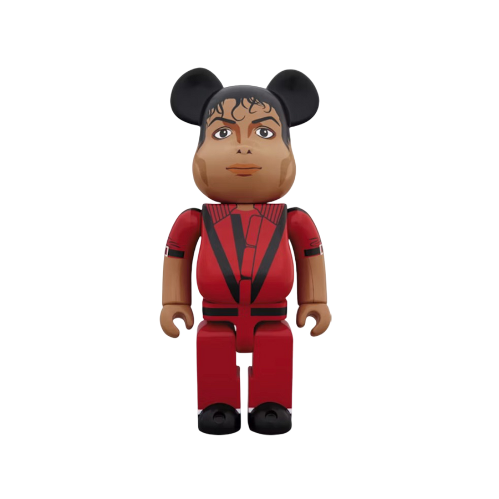 Chaqueta roja Thriller de Bearbrick x Michael Jackson 1000%