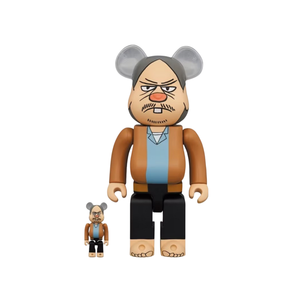 Conjunto Bearbrick x Yusuke Hanai Bum San 100% y 400%
