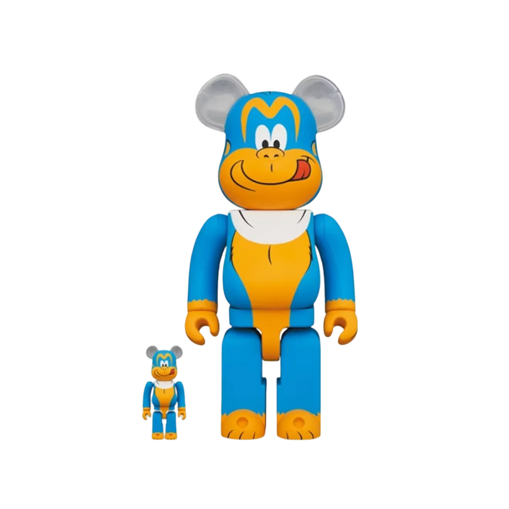 Conjunto Bearbrick x Kellogg's King Kombo 100% y 400%